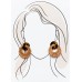 Corfu Tan Weave Earring