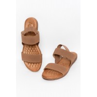 Jools Camel Woven Sandal