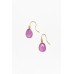 Carrie Orchid Stone Drop Earring